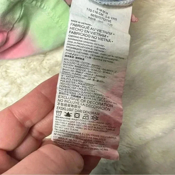 Nike T-Shirt Tie-Dye Size 5 - Picture 7 of 16